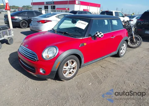 2012 Mini Cooper from USA, damaged, VIN WMWSU3C55CT260626